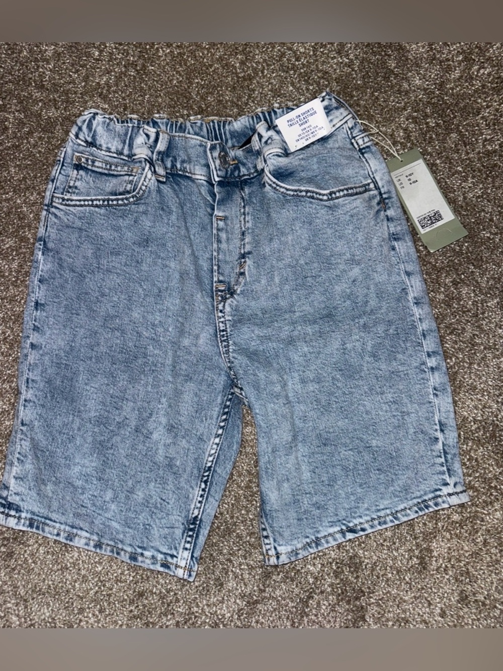 Boys H&M Light Blue Denim Shorts